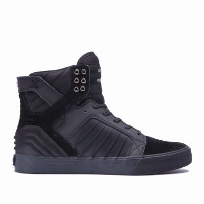 Supra SKYTOP EVO - Miesten Matalavartiset Tennarit - Mustat